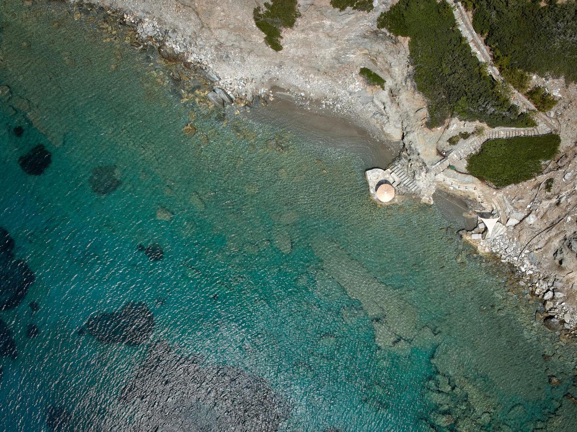 Beachfront Villa In Crete - Epavli Luxury Villa Agia Pelagia Dış mekan fotoğraf